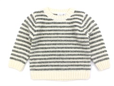 Name It buttercream striped knit blouse